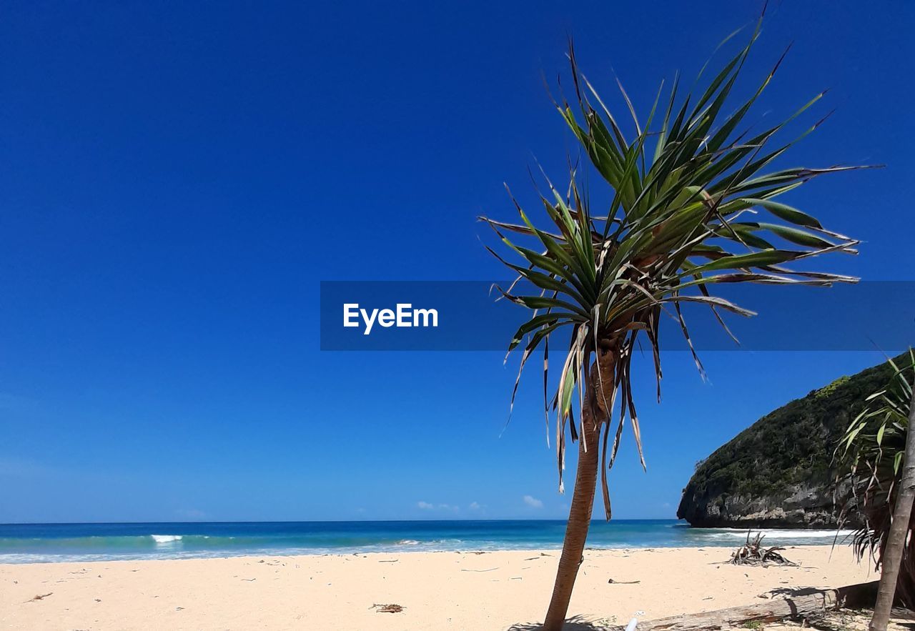 Daytime view at lampuuk beach