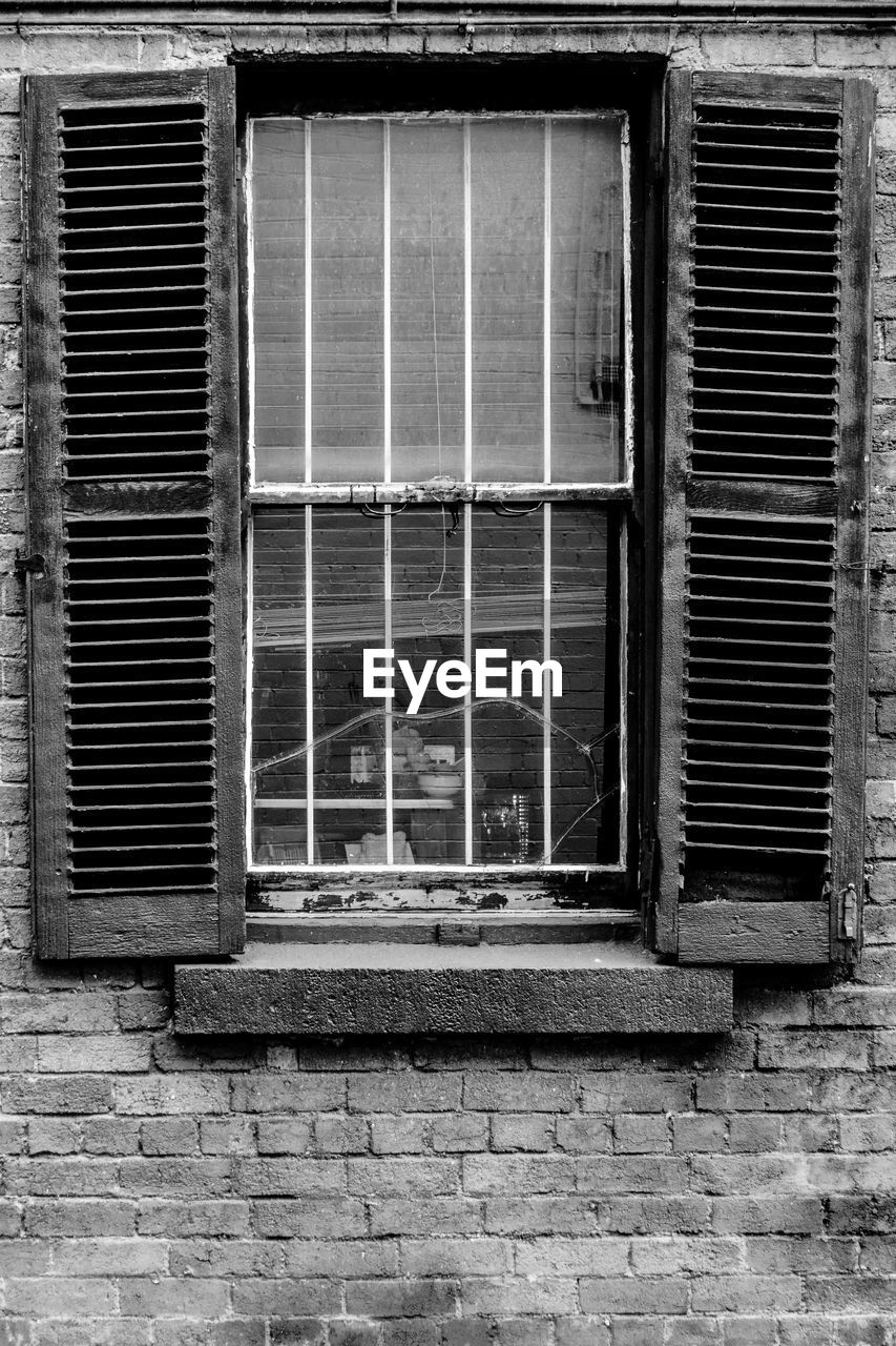 Close-up of window