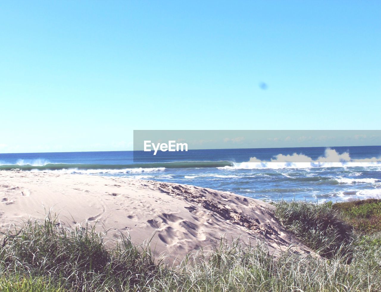 Scenic view of beach