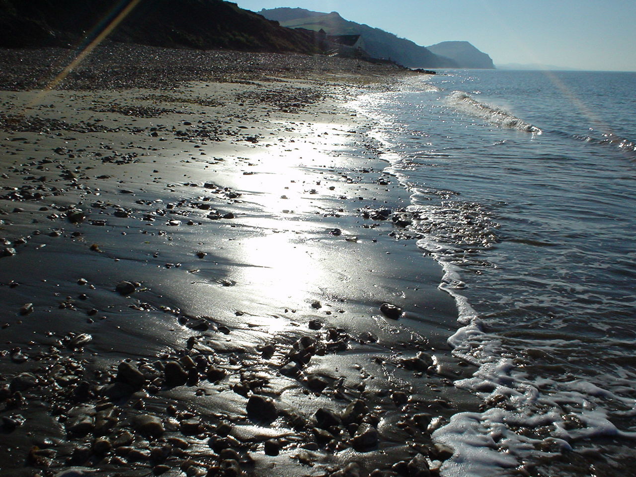 Scenic view of calm sea