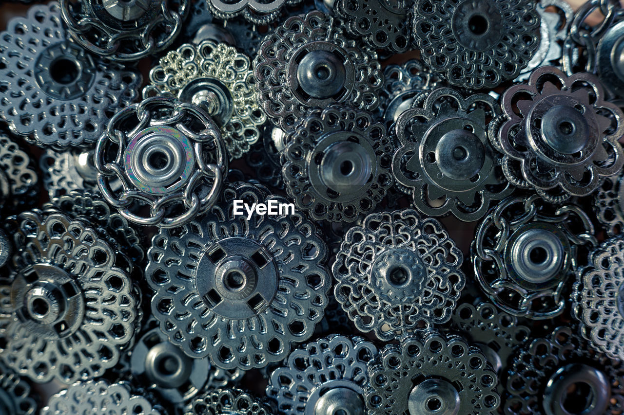 Full frame shot of floral patterned objects