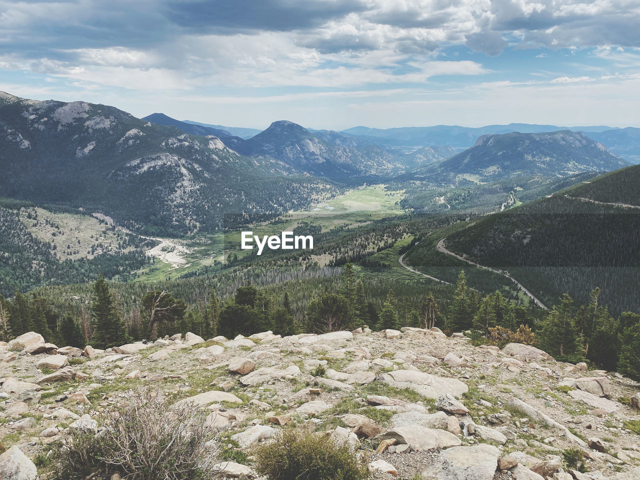 AERIAL VIEW OF LANDSCAPE AGAINST SKY