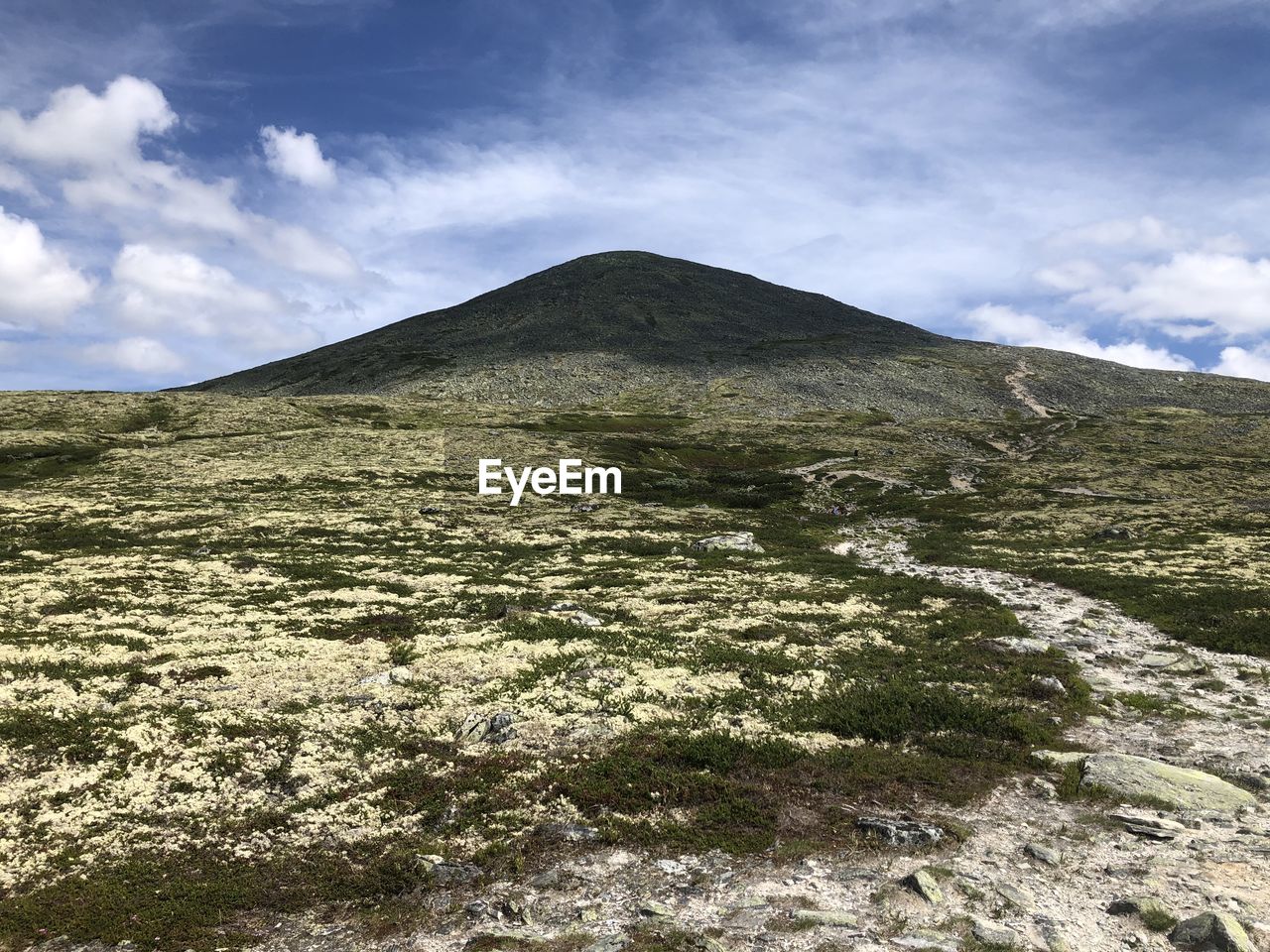 SCENIC VIEW OF LAND AND MOUNTAINS AGAINST SKY