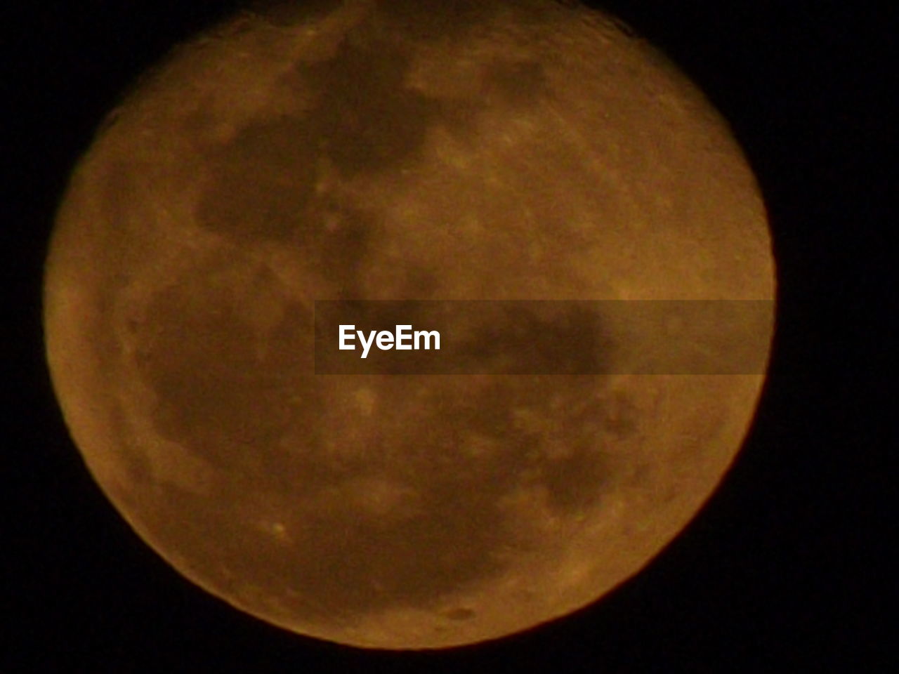 CLOSE-UP OF MOON IN SKY