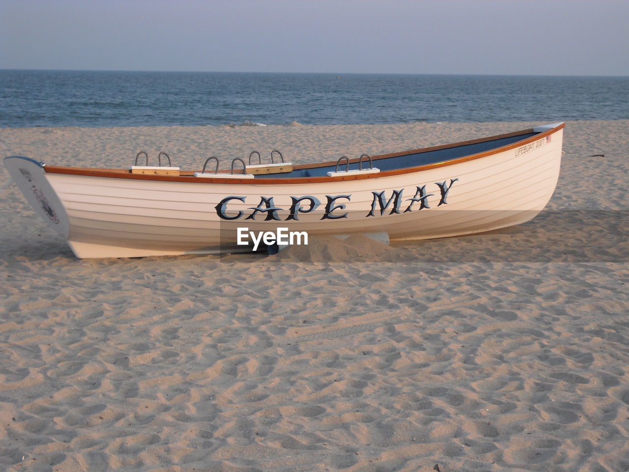 VIEW OF BEACH AGAINST CLEAR SKY