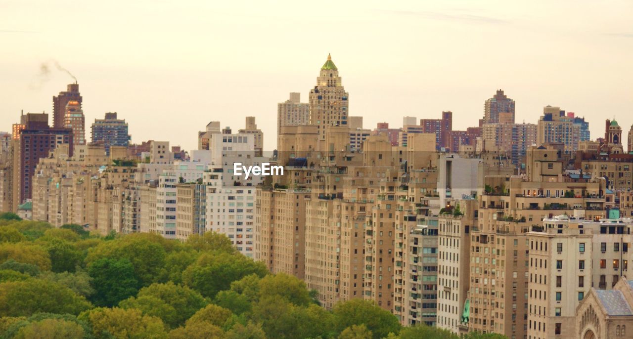 High angle view of cityscape