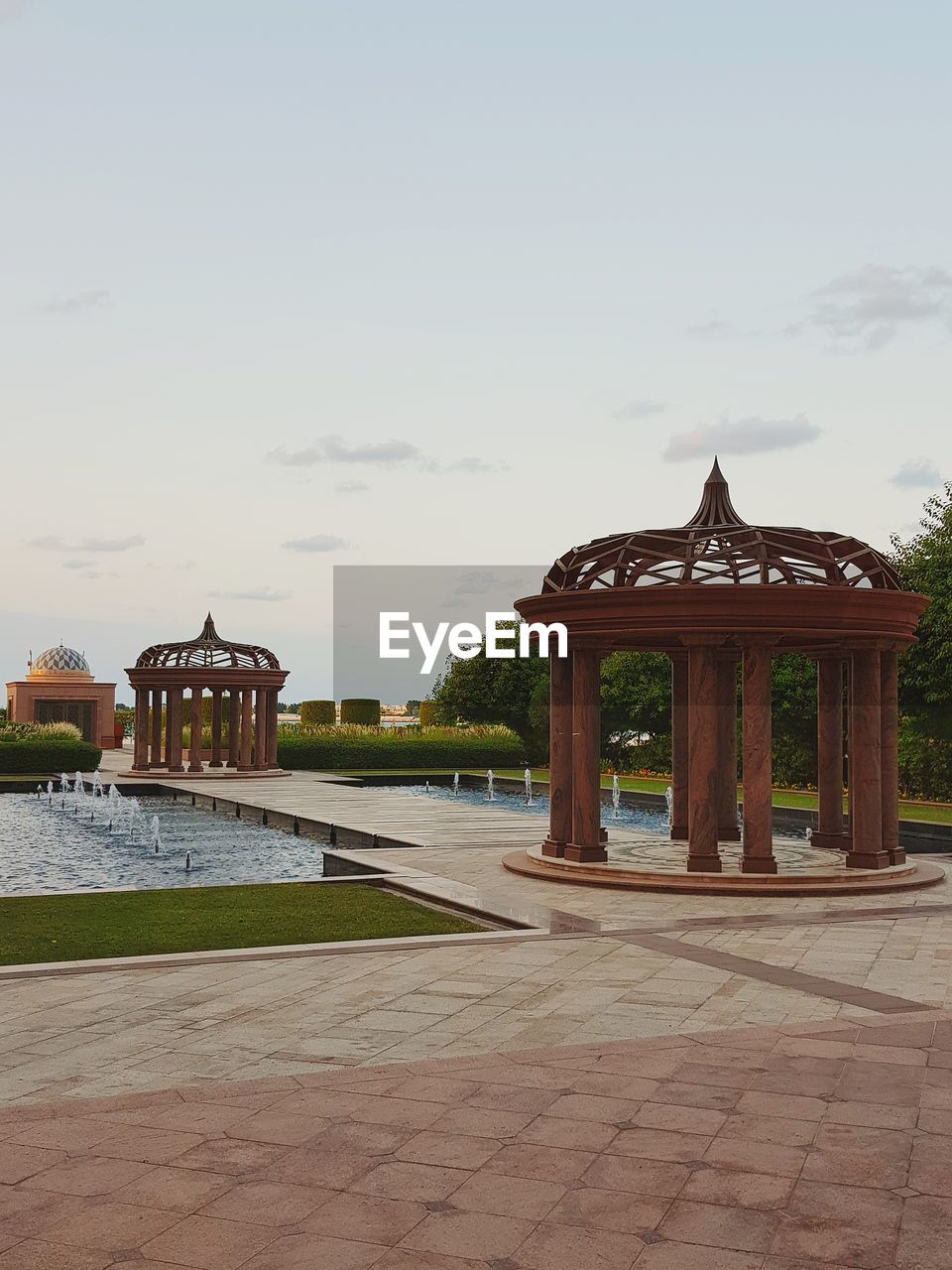 GAZEBO AGAINST SKY