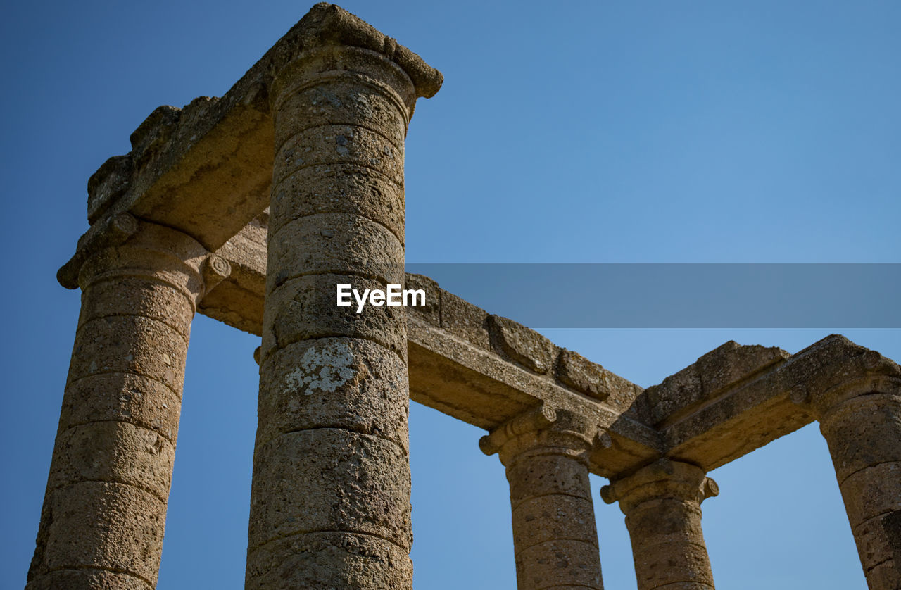 Old ruins of antas temple