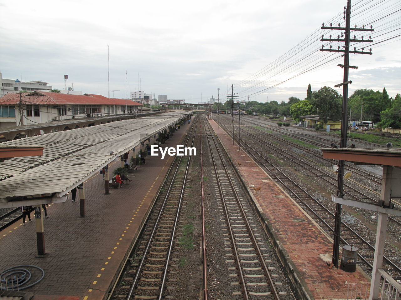 RAILROAD STATION PLATFORM