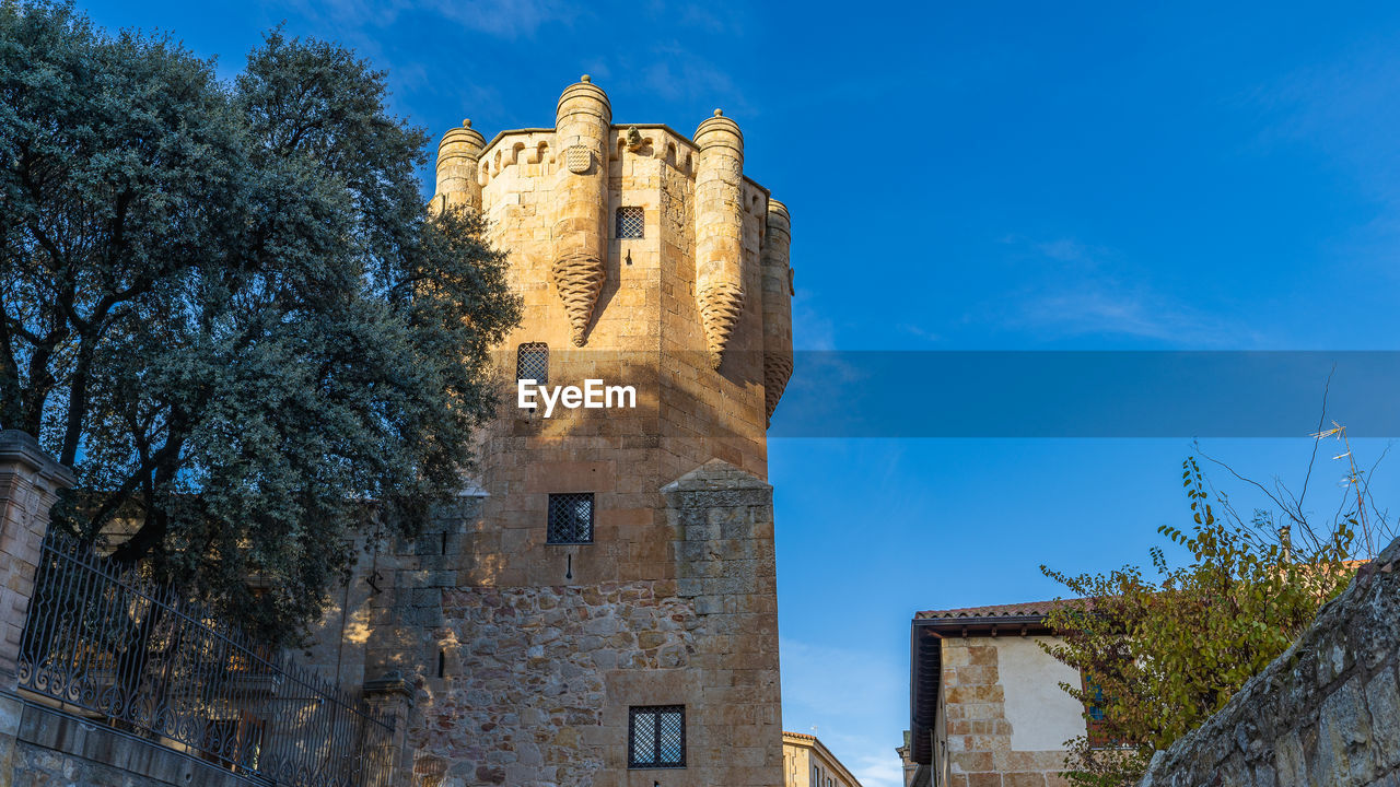 low angle view of old ruins against sky