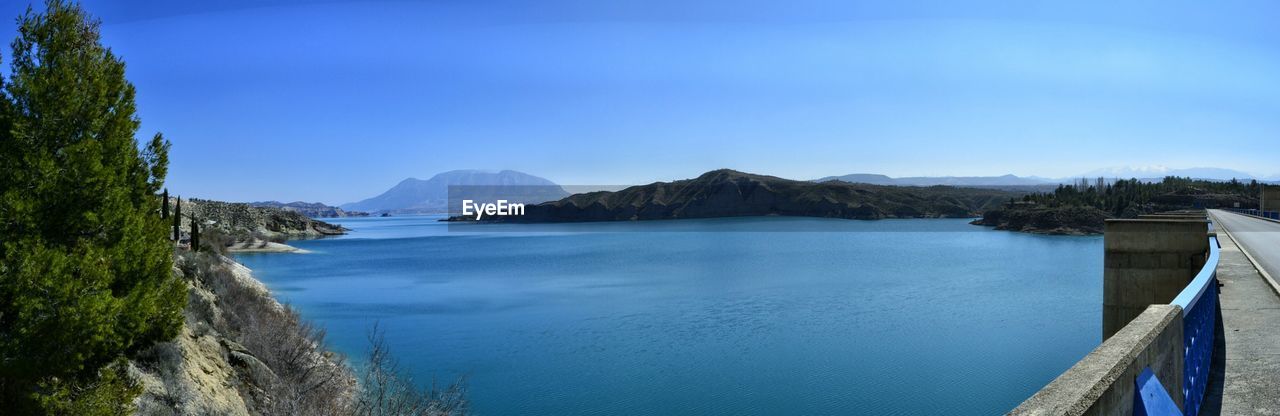 Scenic view of calm sea