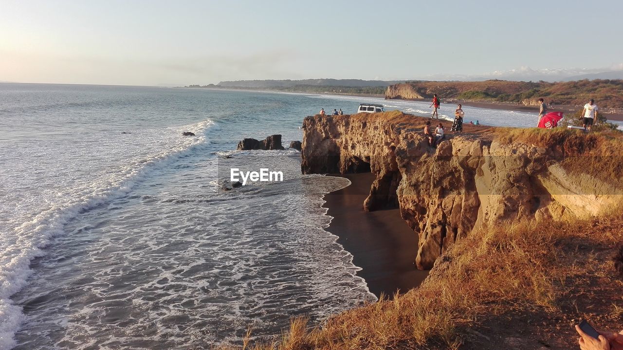 PANORAMIC VIEW OF BEACH