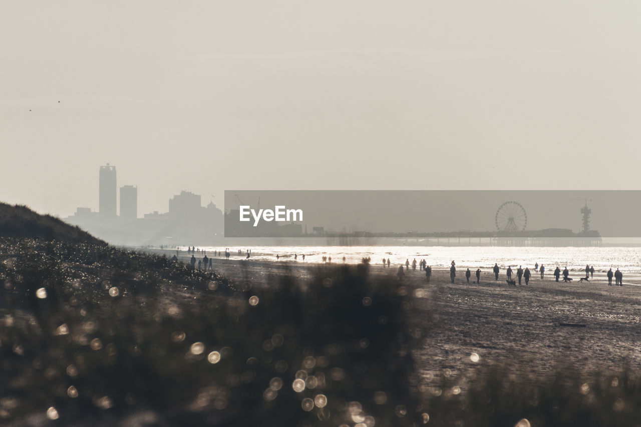 People at beach