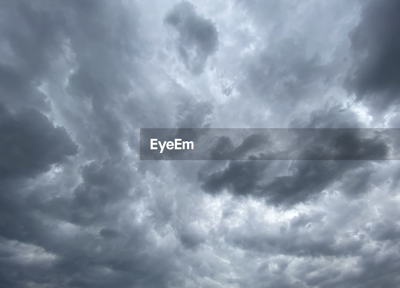 LOW ANGLE VIEW OF STORM CLOUDS