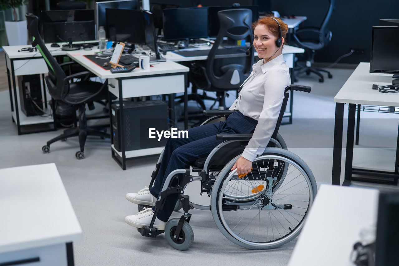 rear view of woman with bicycle on table