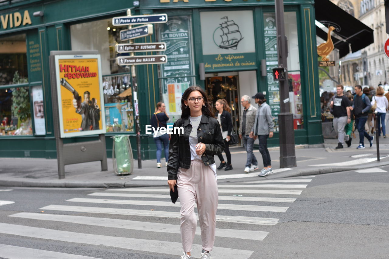 WOMEN WALKING ON STREET