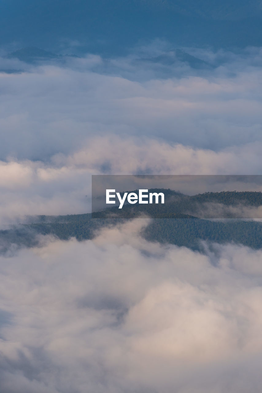 Low angle view of clouds in sky