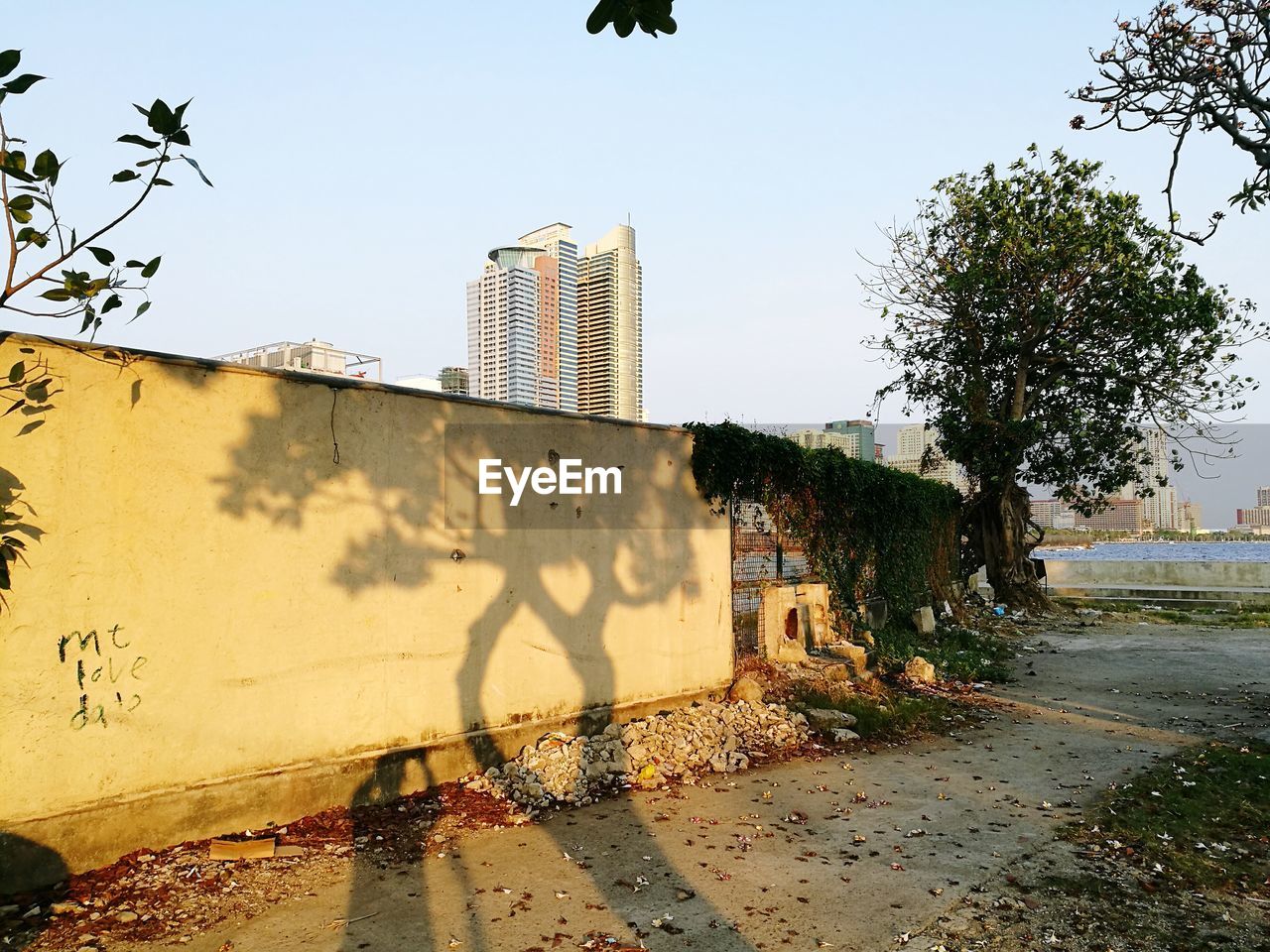 EXTERIOR OF BUILDING AGAINST CLEAR SKY
