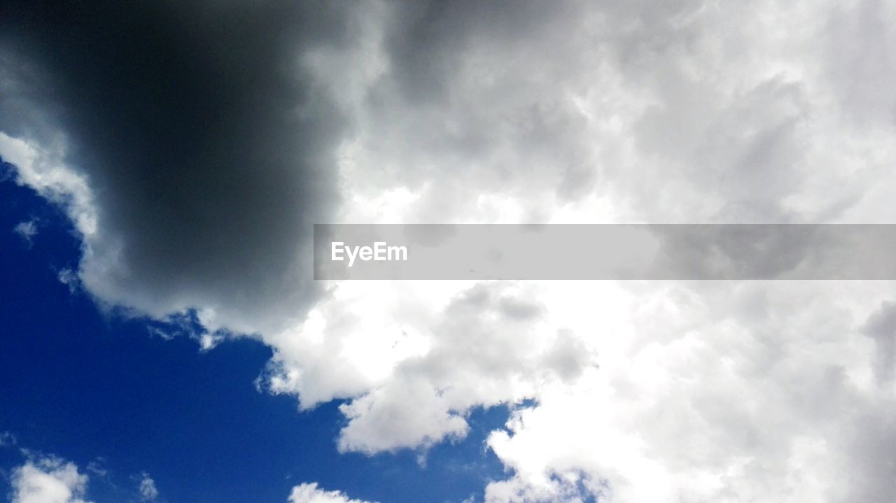 LOW ANGLE VIEW OF CLOUDY SKY