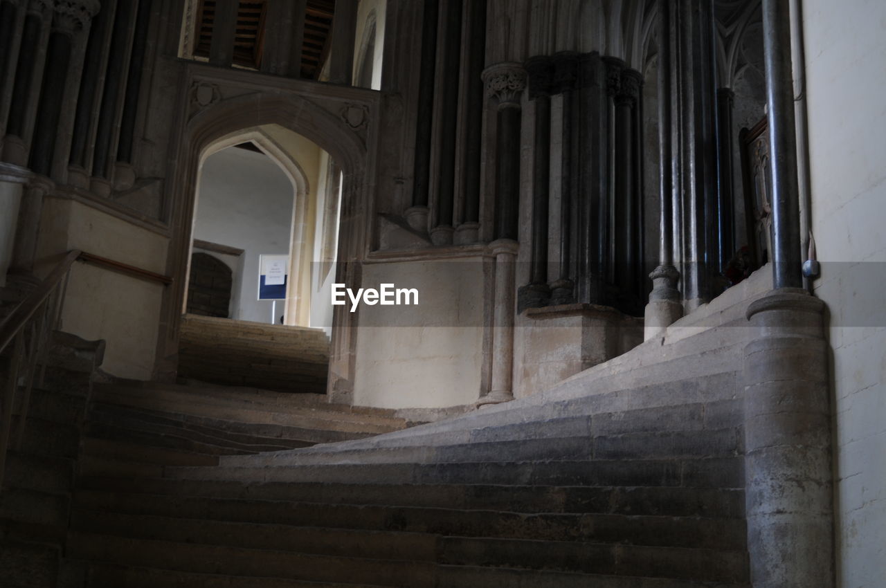 LOW ANGLE VIEW OF A CHURCH