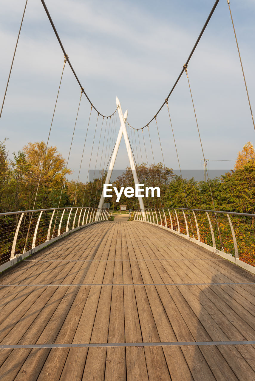 FOOTBRIDGE AGAINST SKY