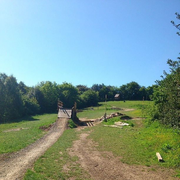 SCENIC VIEW OF LANDSCAPE AGAINST CLEAR SKY