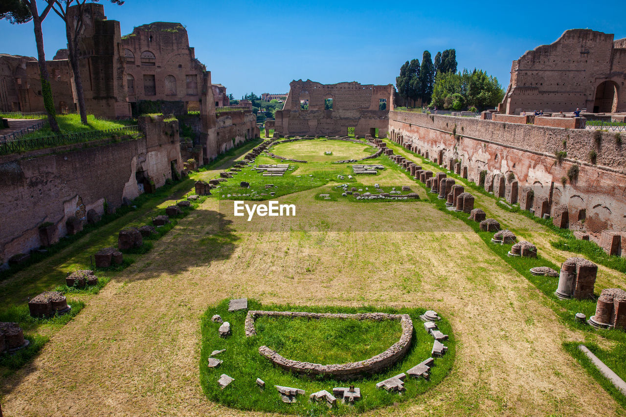 VIEW OF OLD RUIN