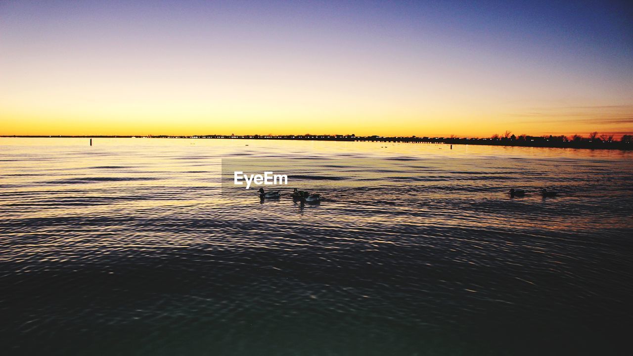 SCENIC VIEW OF SEA DURING WINTER AGAINST SKY