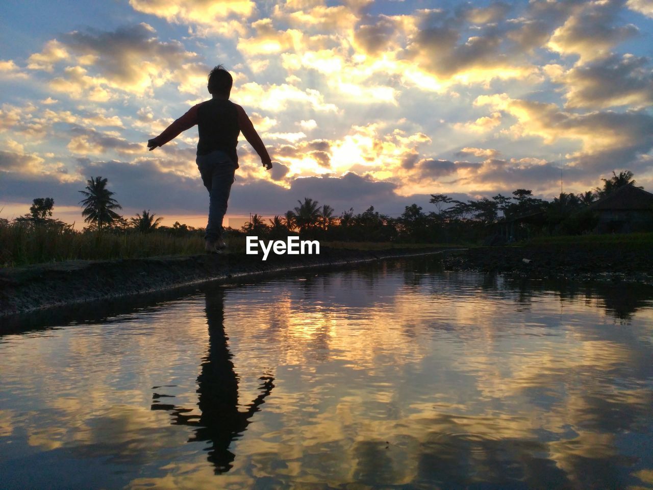 Evening reflection