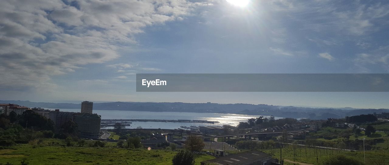 SCENIC VIEW OF LANDSCAPE AGAINST SKY AT SUNSET