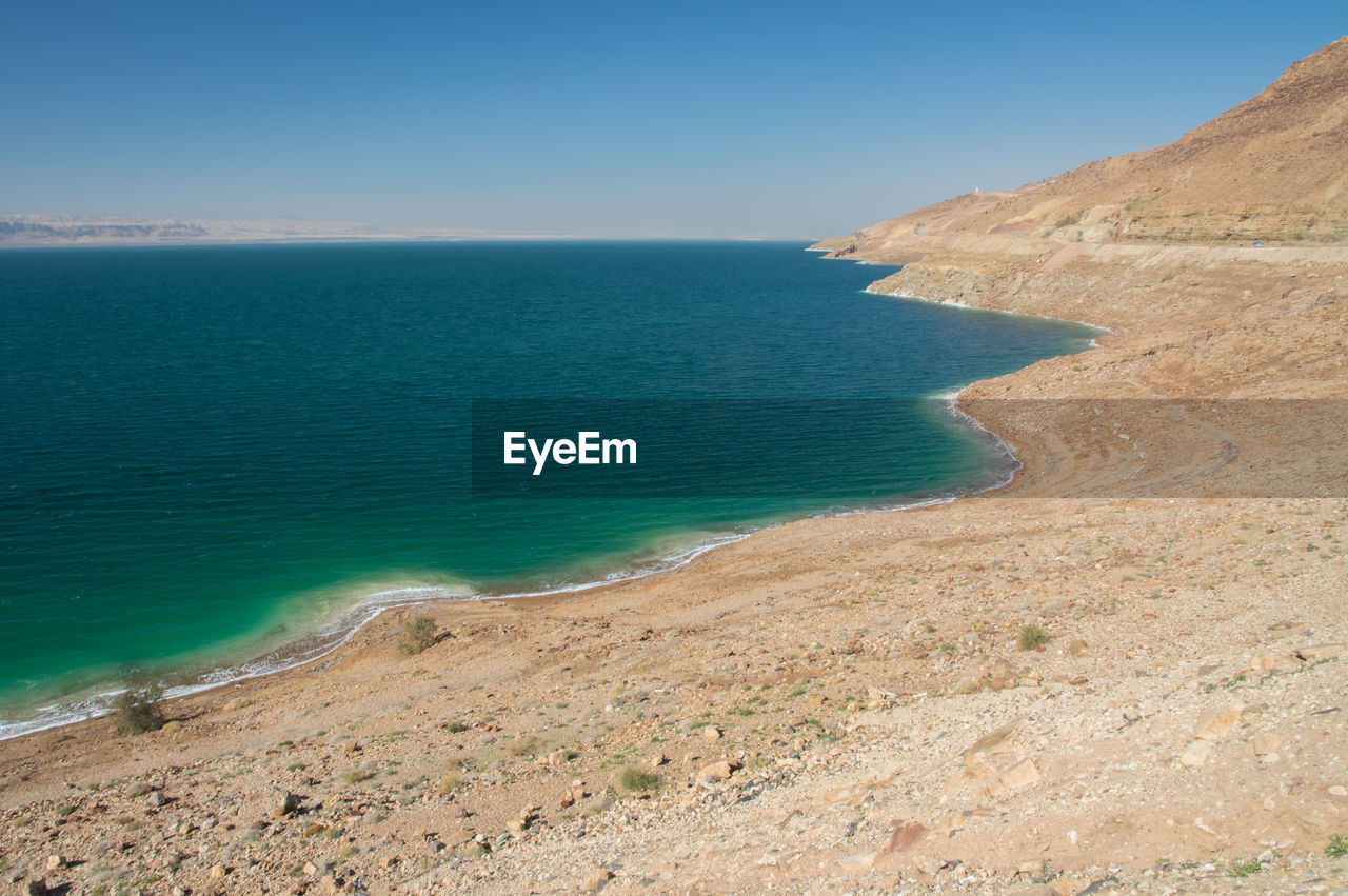 SCENIC VIEW OF SEA AGAINST BLUE SKY