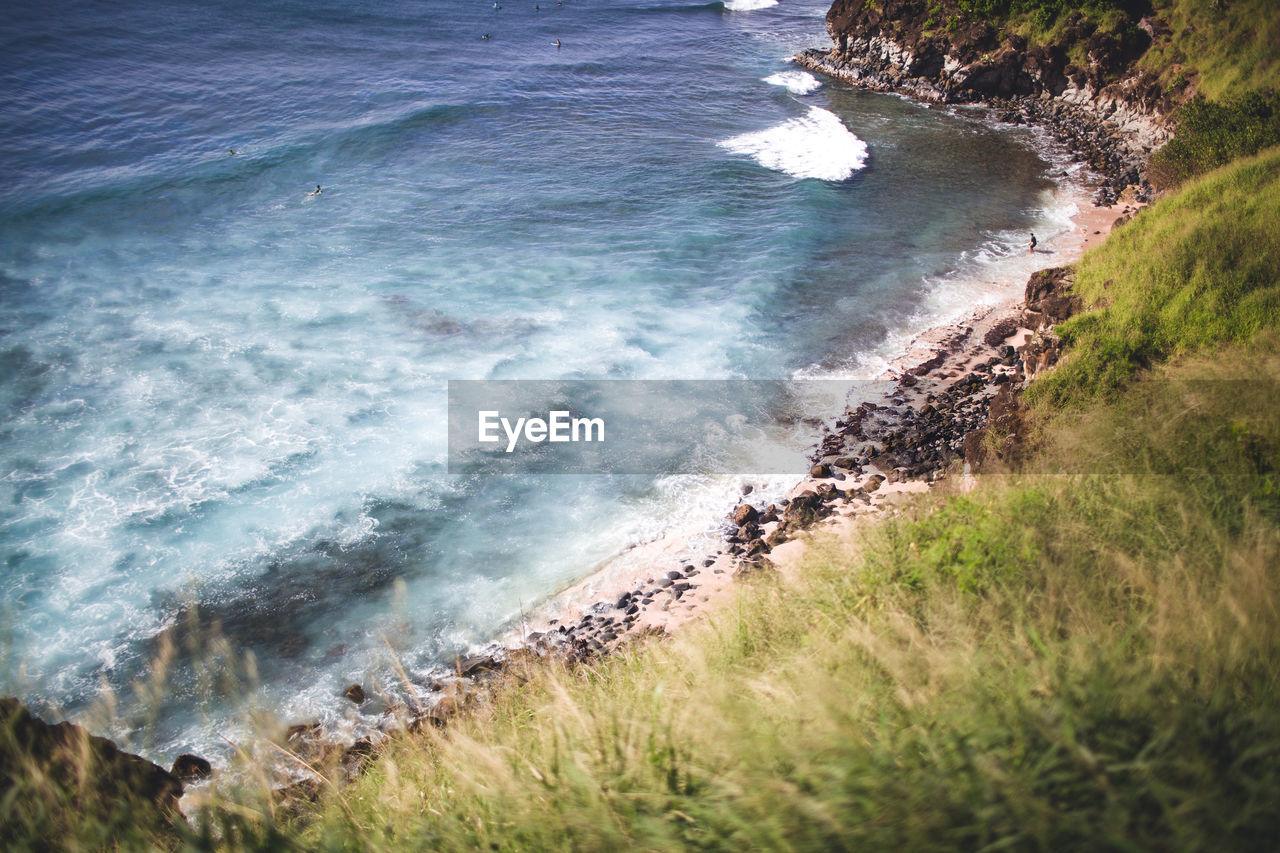 Scenic view of beach