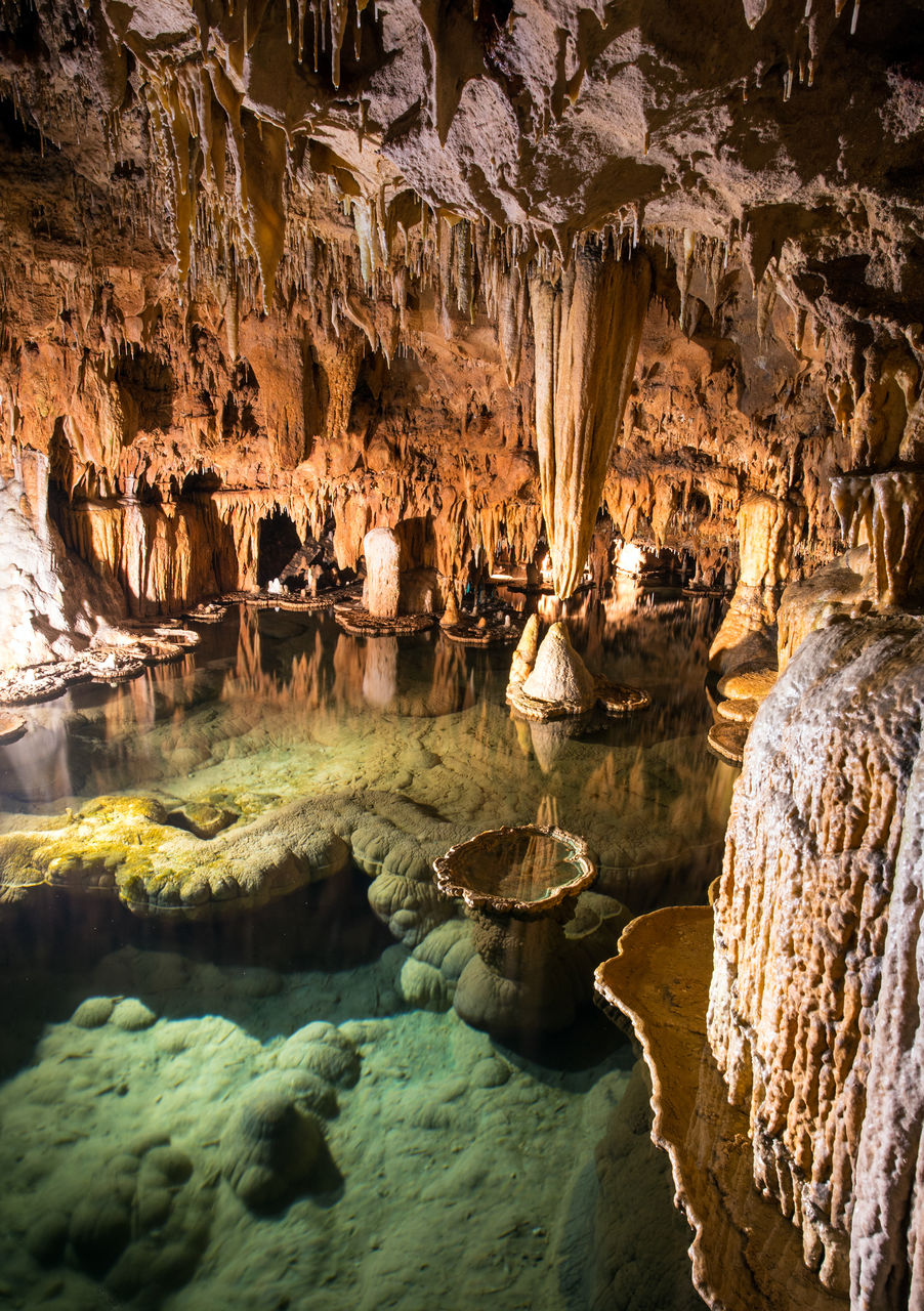 view of rock formations