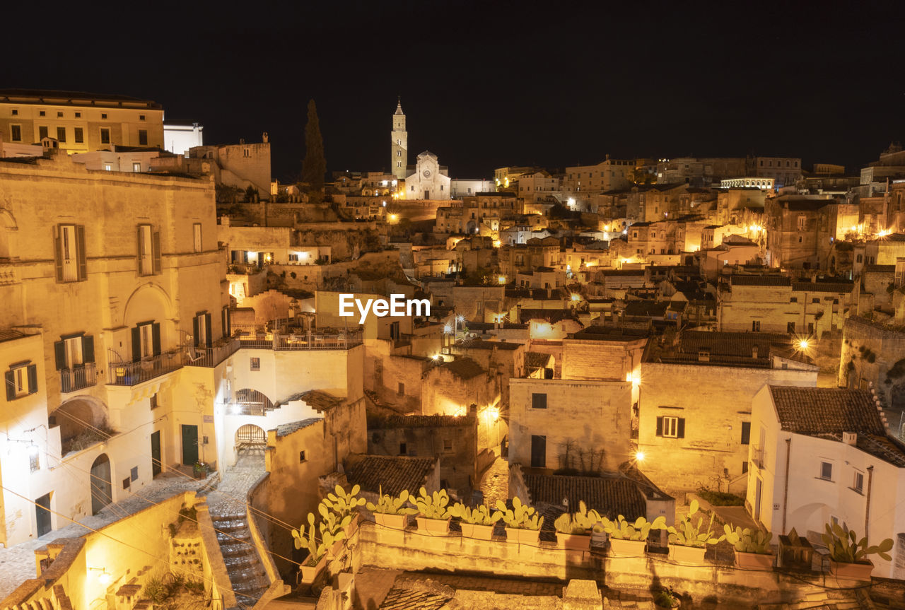 Sassi of matera, world heritage site and european capital of culture from 2019.