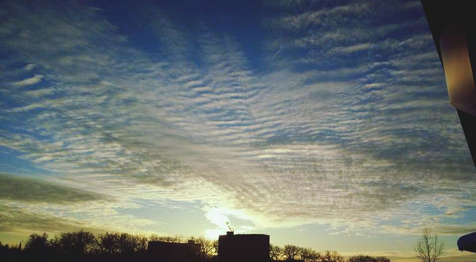 LOW ANGLE VIEW OF SKY AT SUNSET