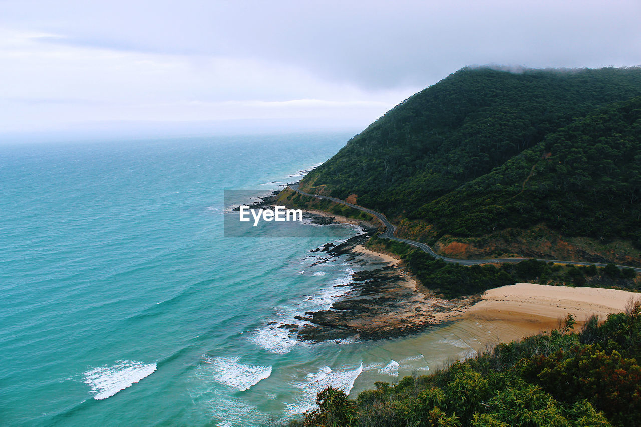Scenic view from teddys lookout australia 