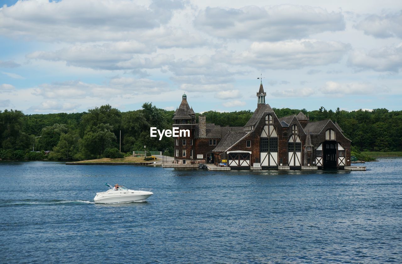 VIEW OF BUILDING AT RIVERBANK