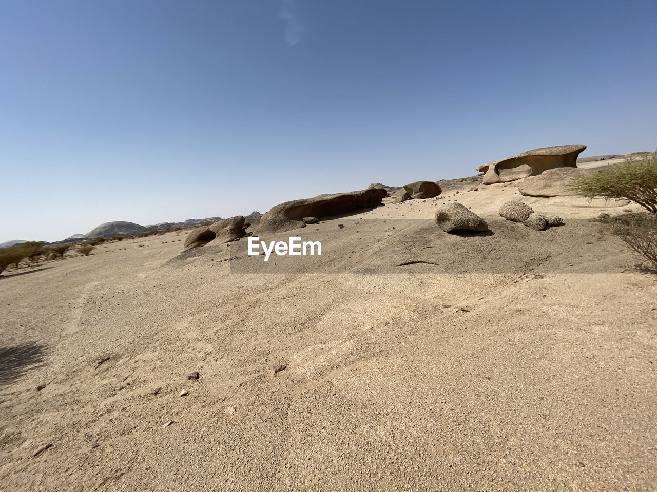 ROCK FORMATIONS IN DESERT