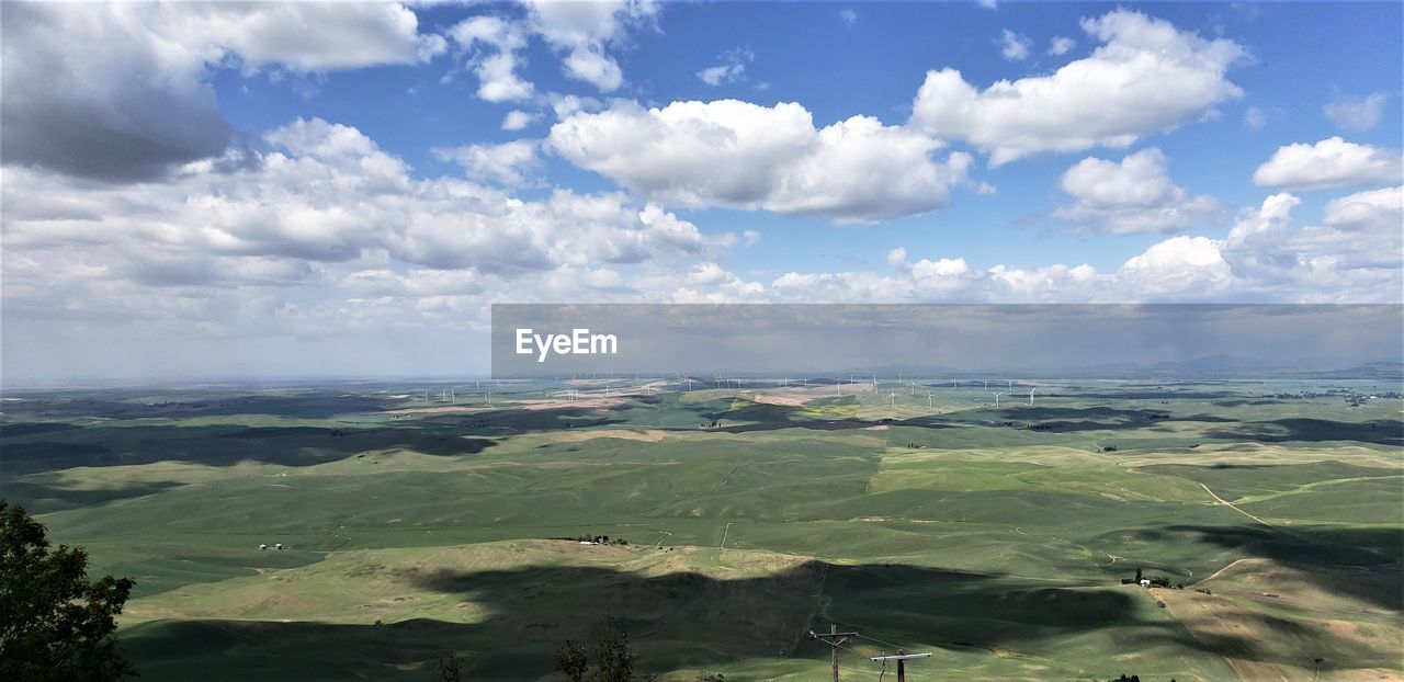 LANDSCAPE AGAINST CLOUDY SKY