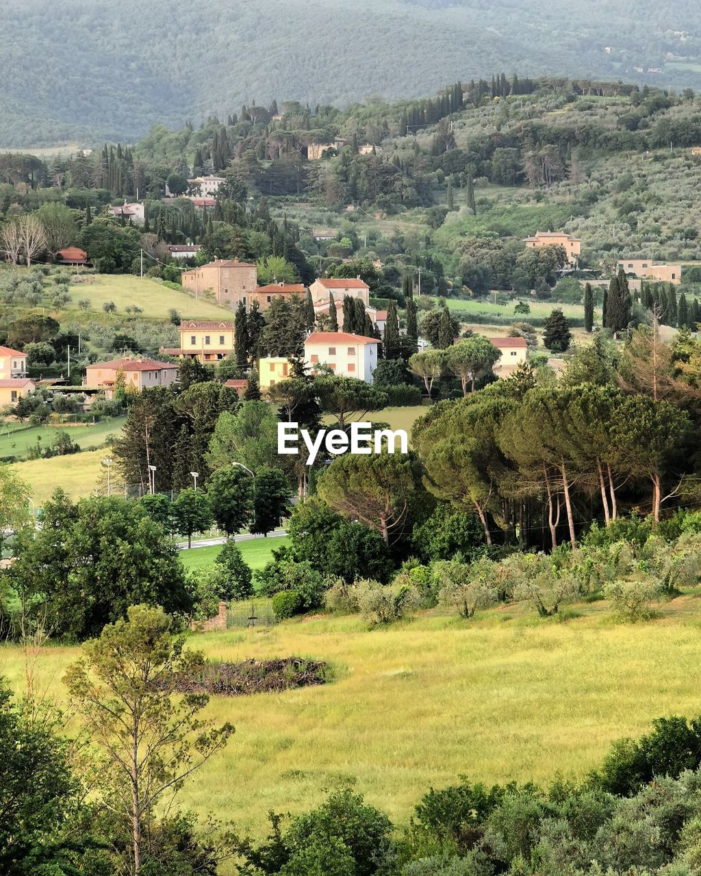 SCENIC VIEW OF LANDSCAPE AND BUILDINGS