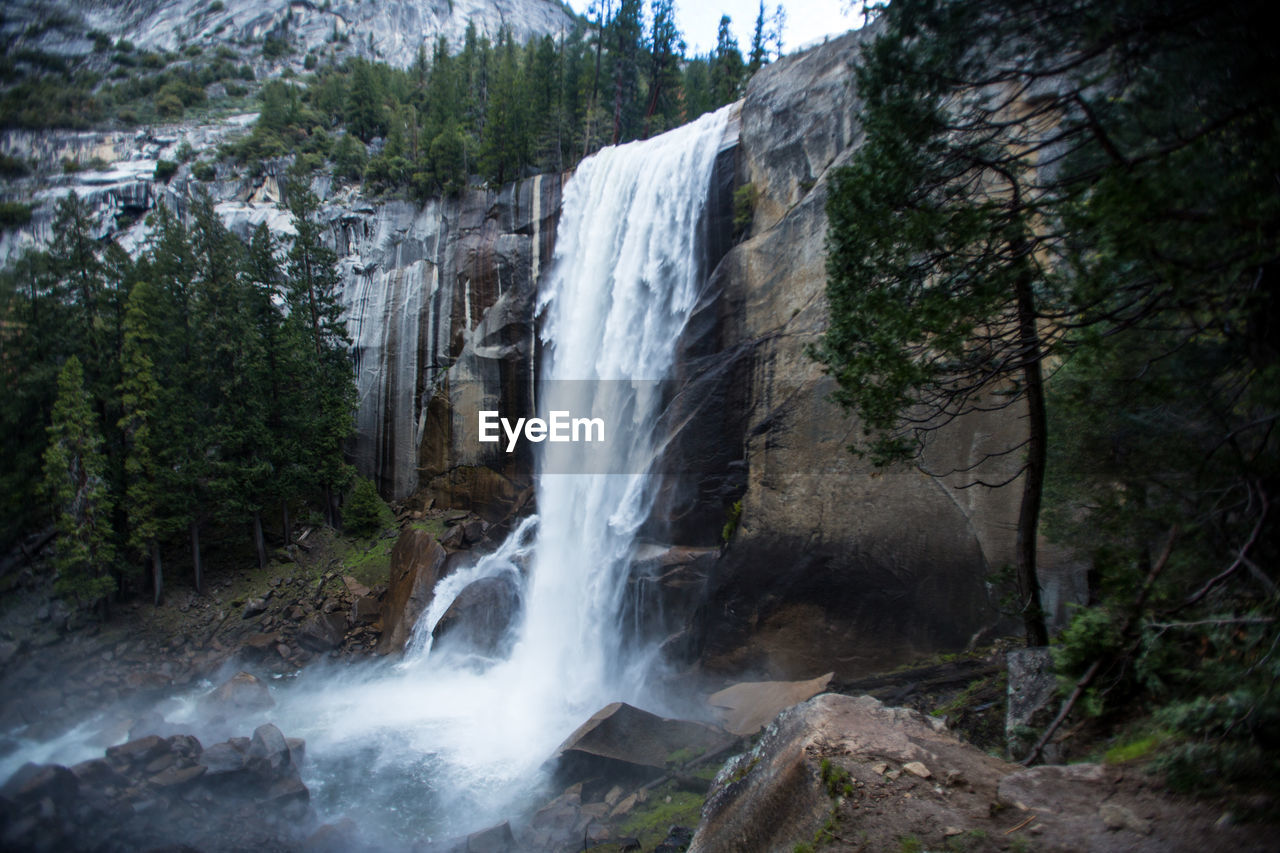 WATERFALL IN FOREST