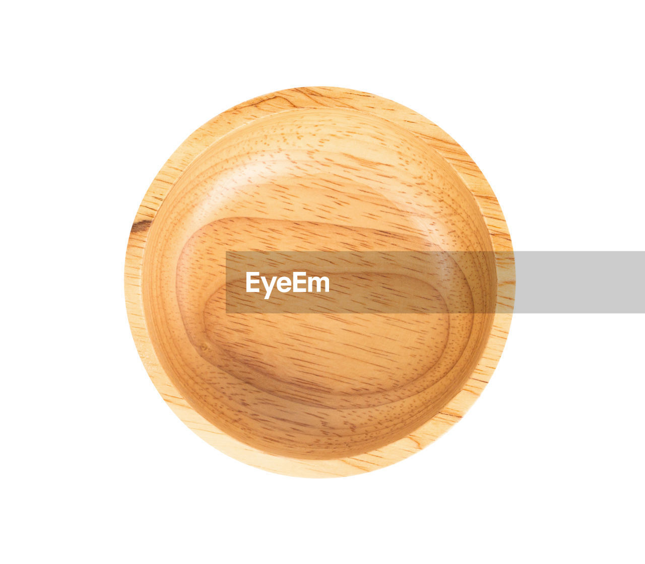 Close-up of wooden bowl on white background