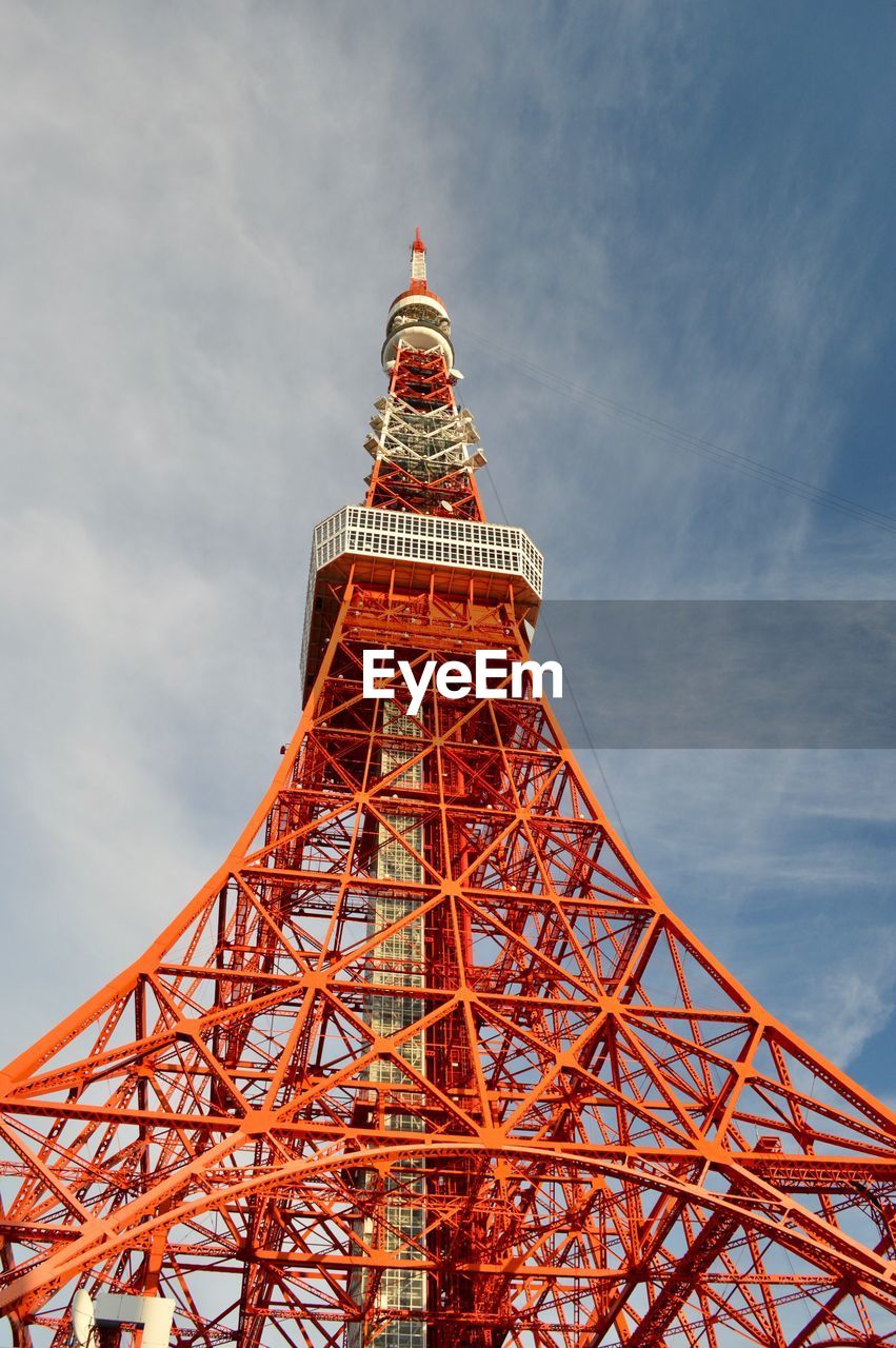 LOW ANGLE VIEW OF TOWER AGAINST SKY