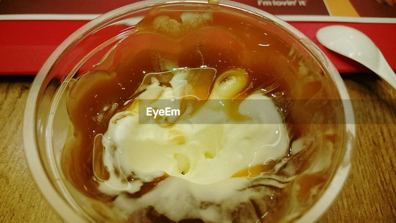 CLOSE-UP OF SERVED FOOD IN BOWL