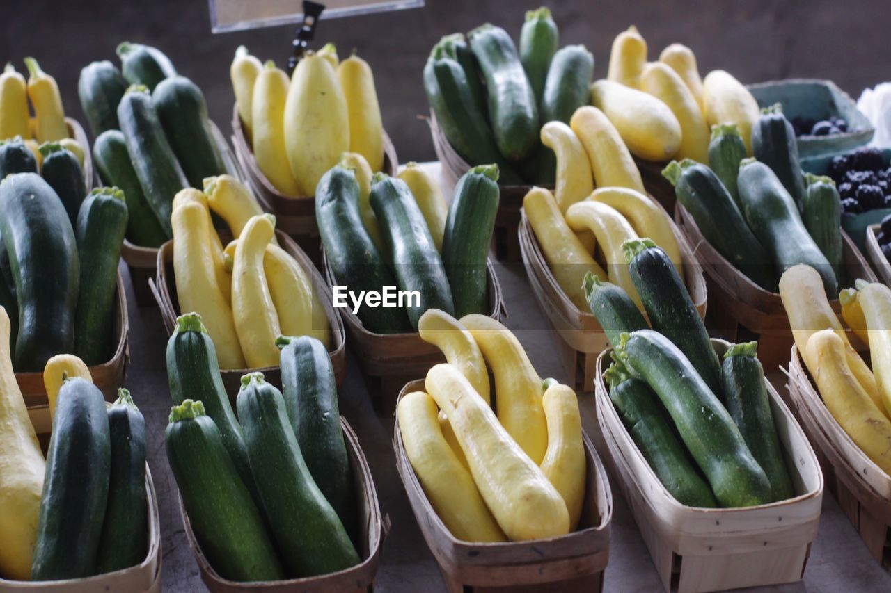 Produce at the farmers market