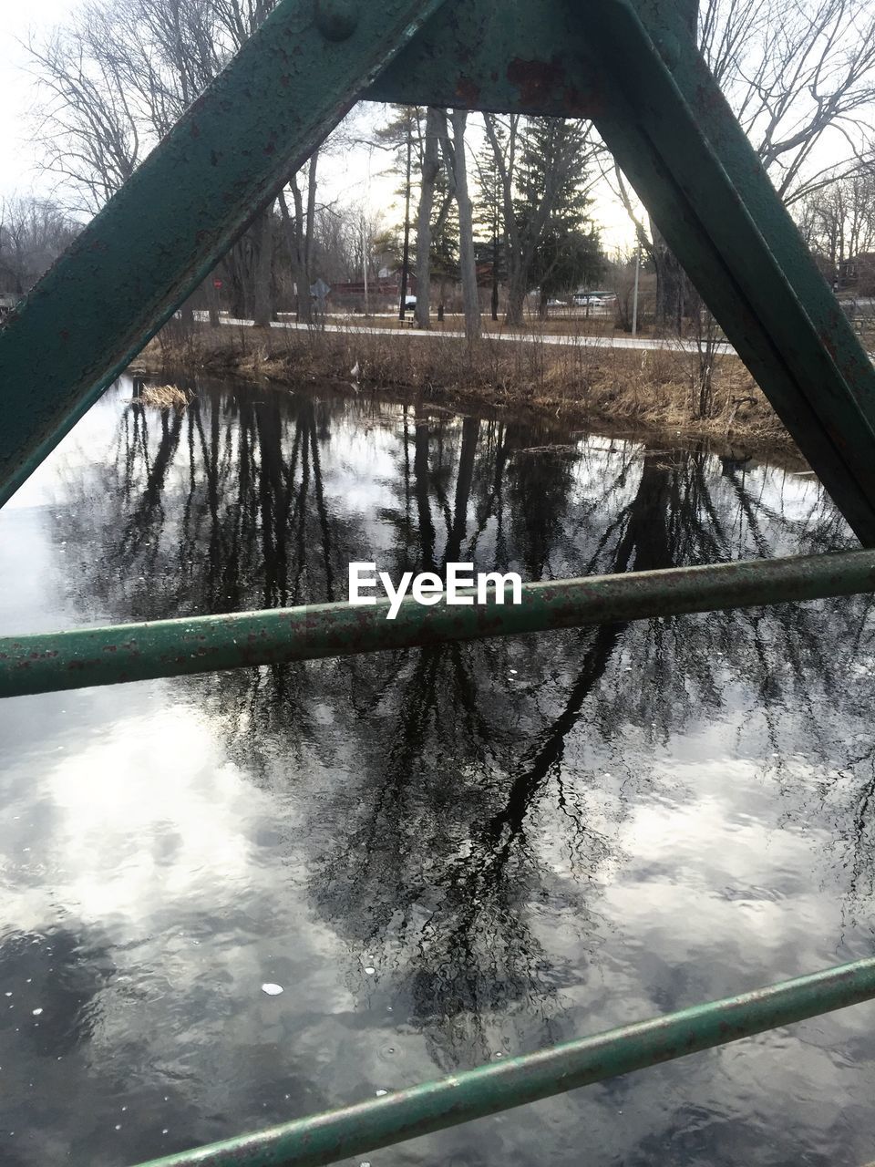 VIEW OF BRIDGE OVER RIVER