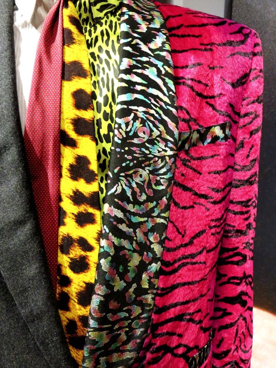 Close-up of colorful jacket