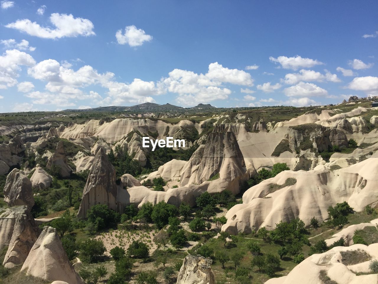 Panoramic view of landscape against sky