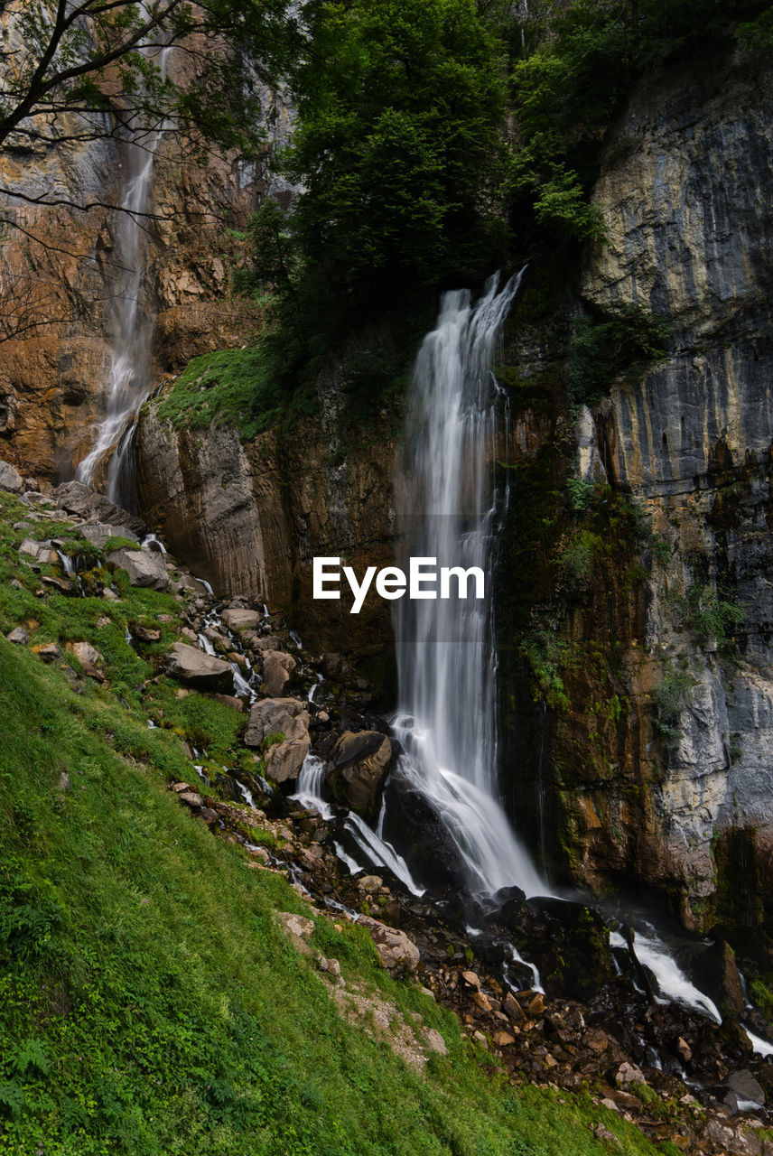 WATERFALL IN FOREST