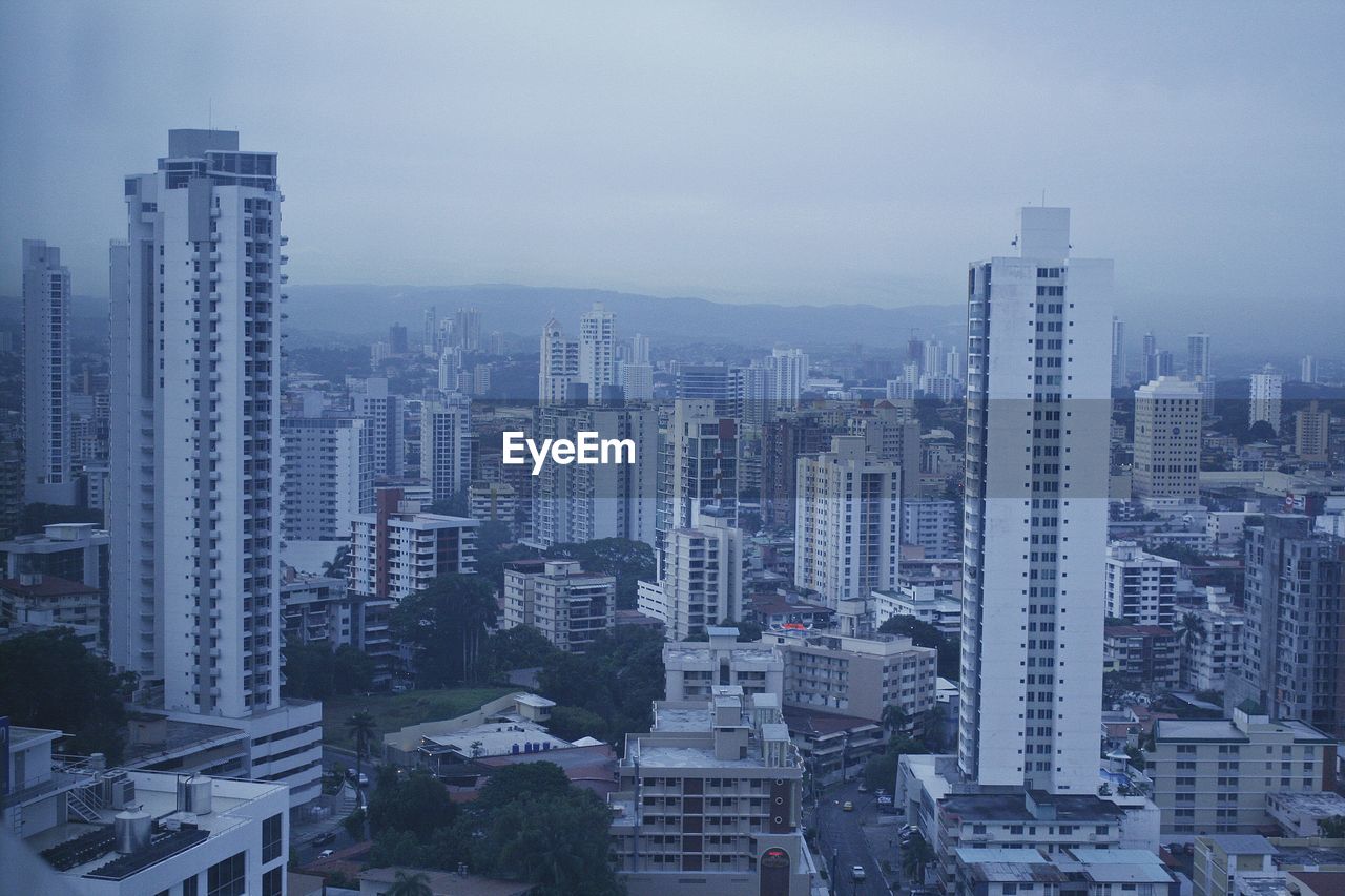 Cityscape against sky